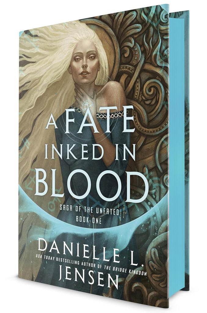 Marissa's Books & Gifts, LLC 9780593599839 Hardcover A Fate Inked in Blood (The Saga of the Unfated, Book 1)