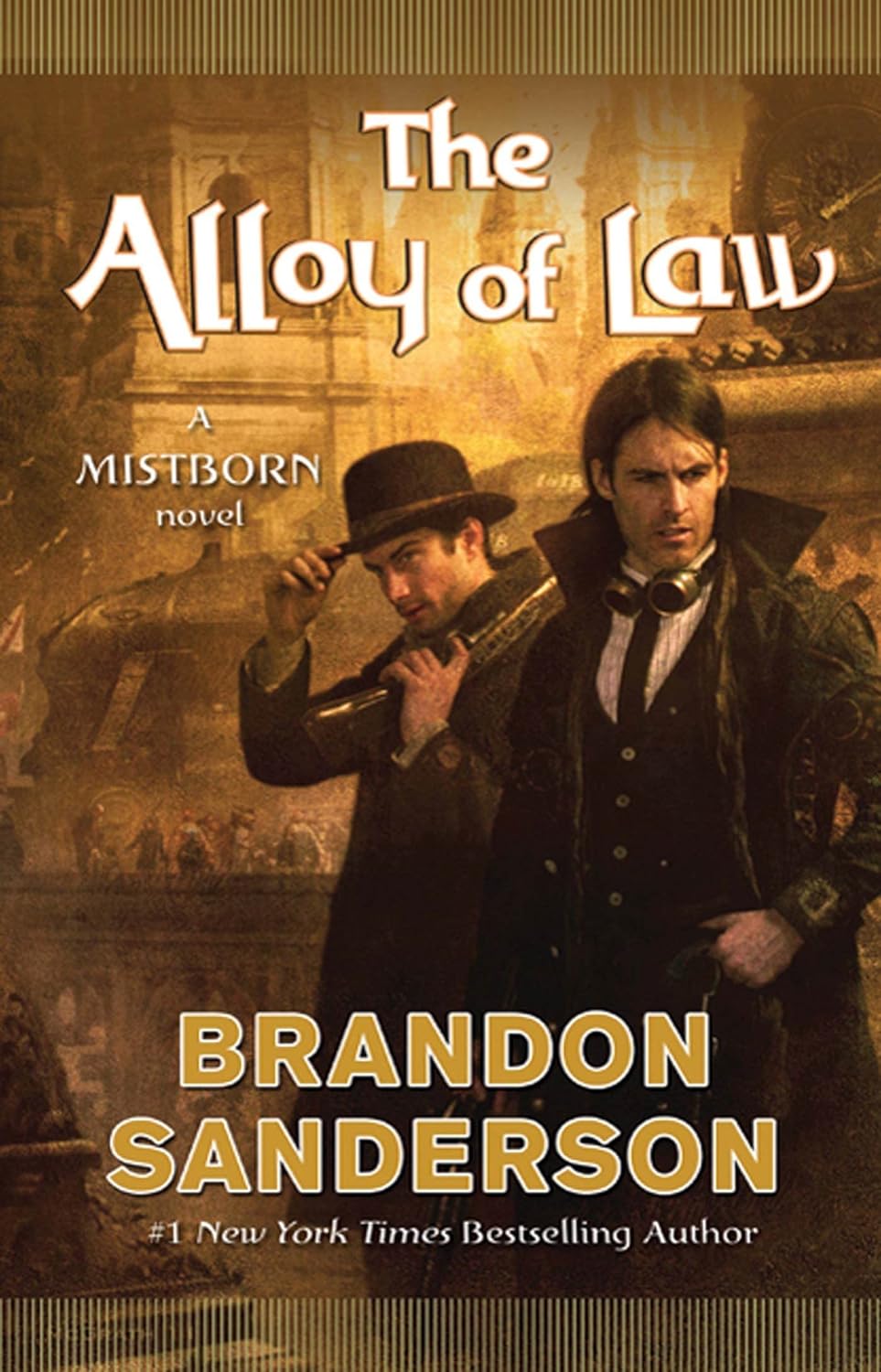 Marissa's Books & Gifts, LLC 9780765330420 Hardcover The Alloy of Law (Mistborn, Book 4 | Wax & Wayne, Book 1)