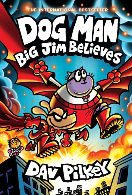 Dav Pilkey 9781546176183 Dog Man: Big Jim Believes: A Graphic Novel (Dog Man #14): From the Creator of Captain Underpants