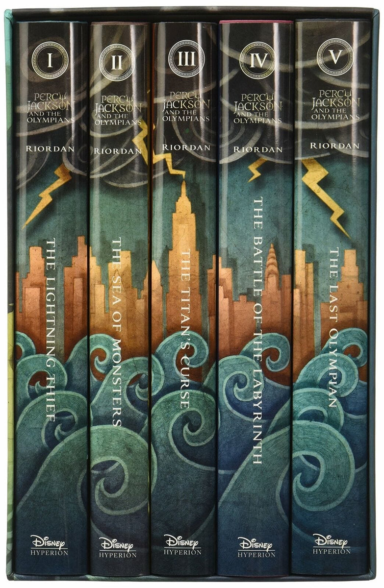 Libros Percy Jackson And The Olympians Volumen 1 - 5 Boxset