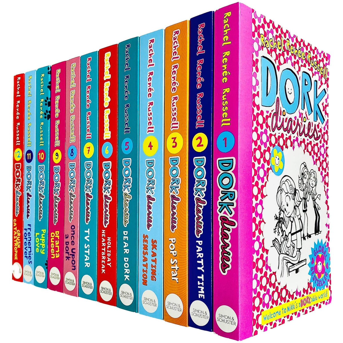 (Books　Dork　Set　Box　Diaries　1-12)
