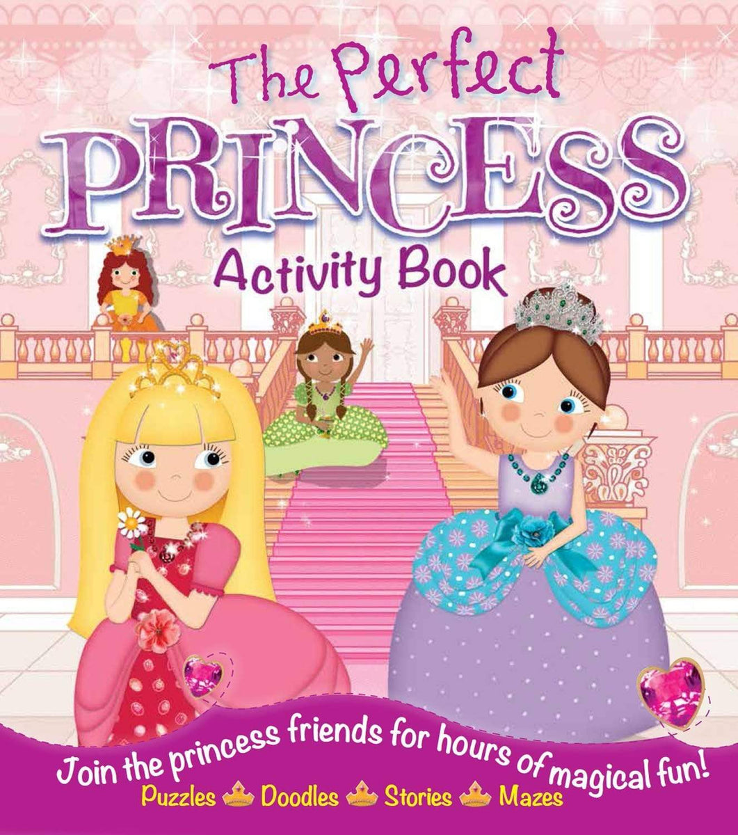 Pretty Princesses Coloring & Activity Book: unknown author: :  Books