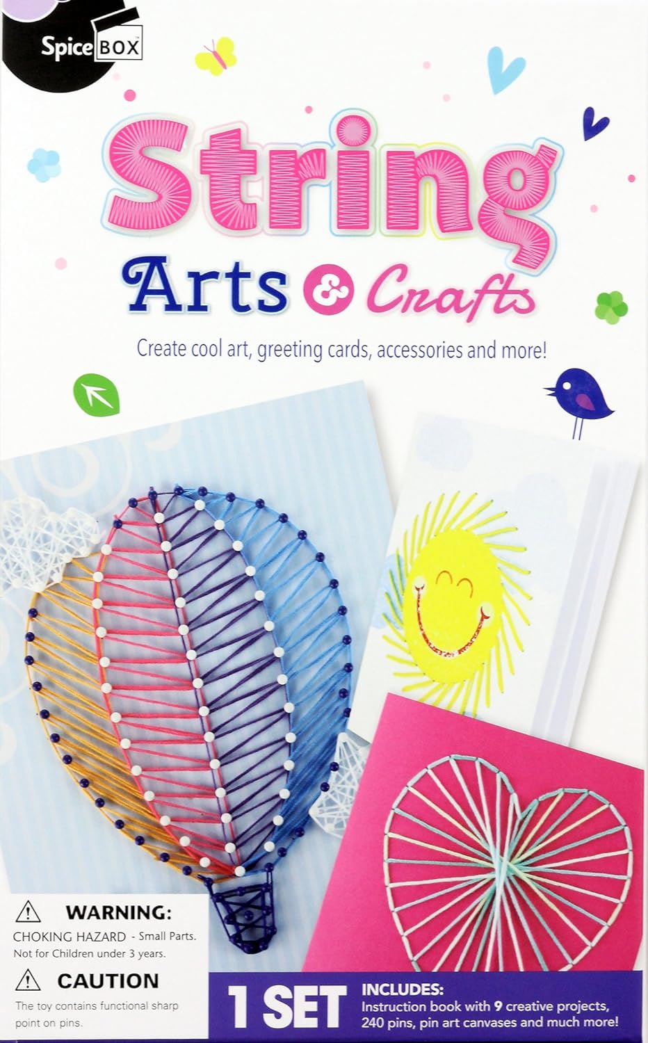 Marissa's Books & Gifts, LLC 628992007915 Spicebox: String Arts & Crafts