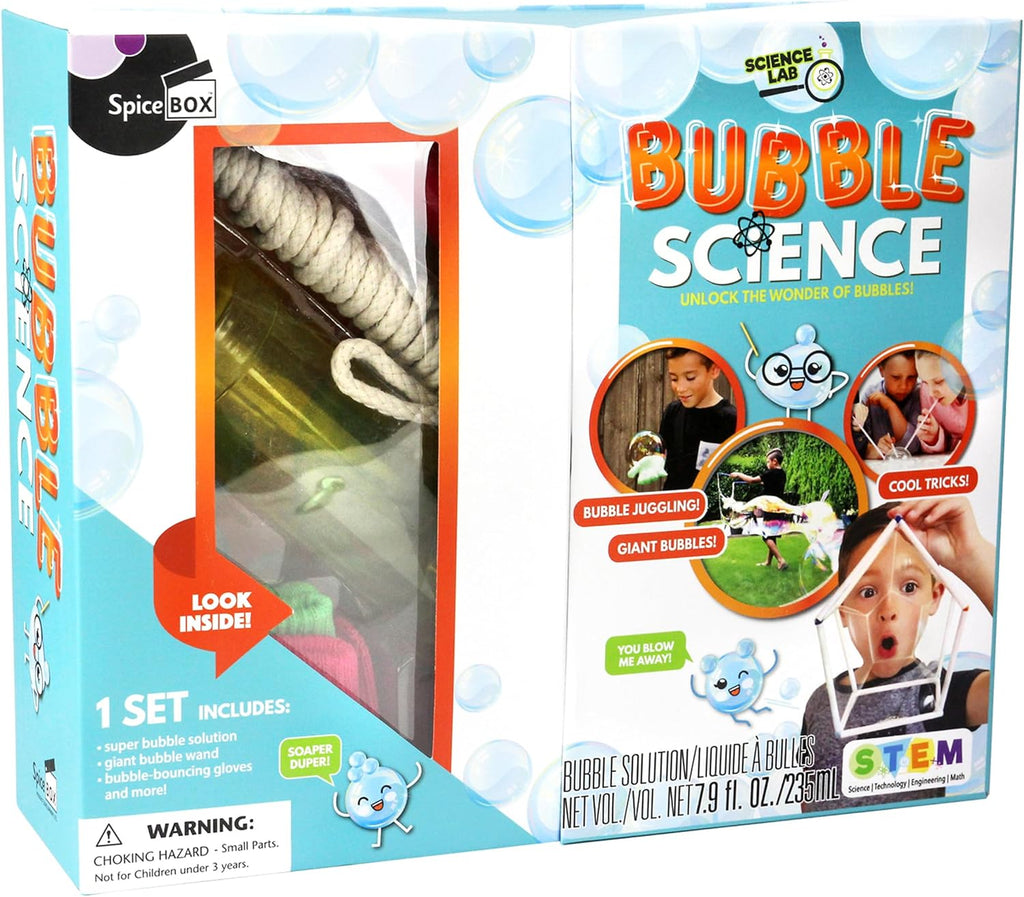 Marissa's Books & Gifts, LLC 628992011677 Spicebox: Science Lab Bubble Science