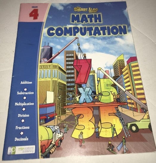 Marissa's Books & Gifts, LLC 843570000199 Math Computation Grade 4