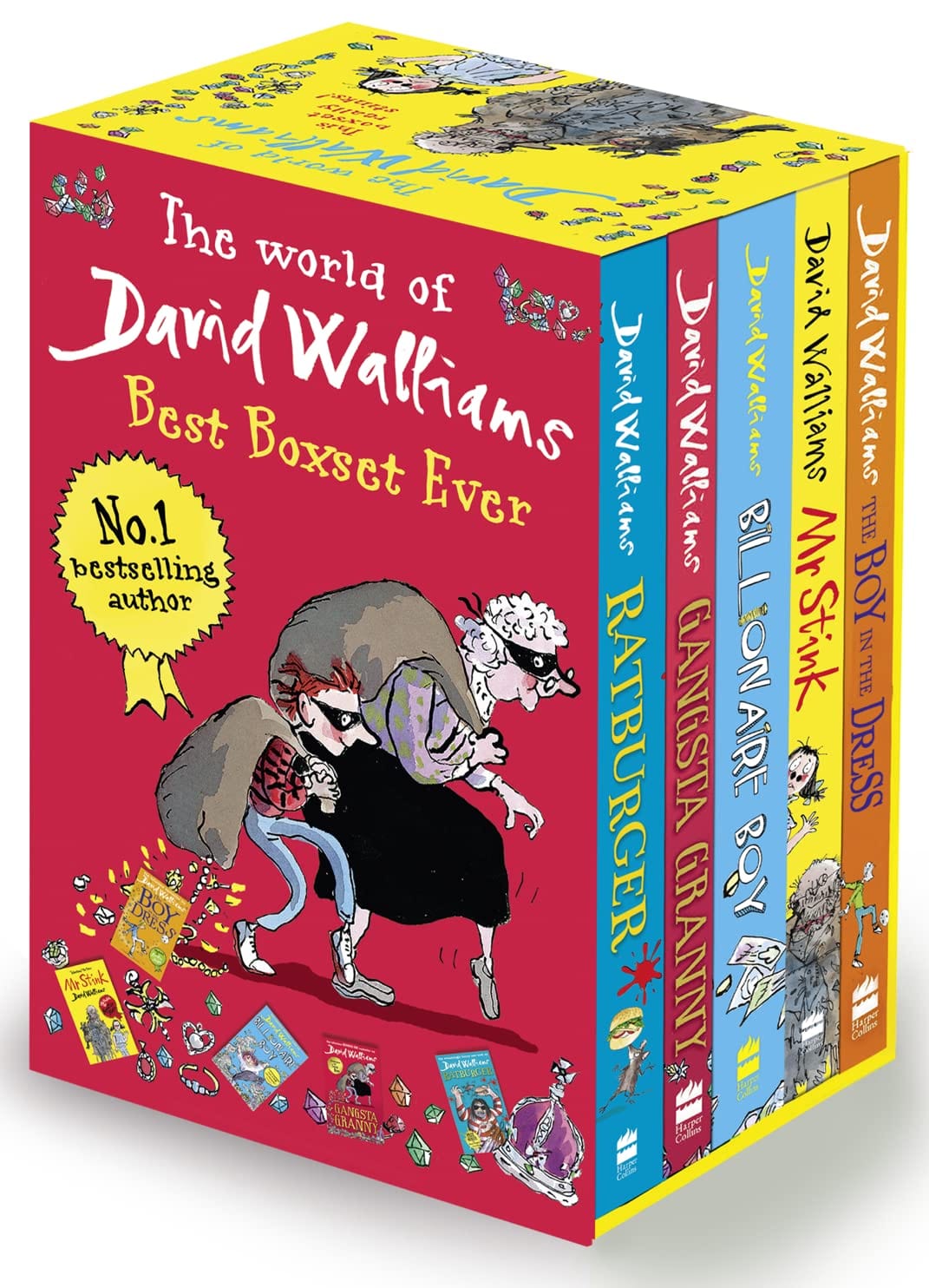 Marissa's Books & Gifts, LLC 9780007532216 The World of David Walliams: Best Boxset Ever (Books 1-5)