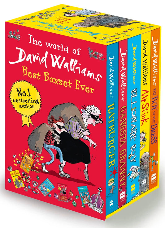 Marissa's Books & Gifts, LLC 9780007532216 The World of David Walliams: Best Boxset Ever (Books 1-5)