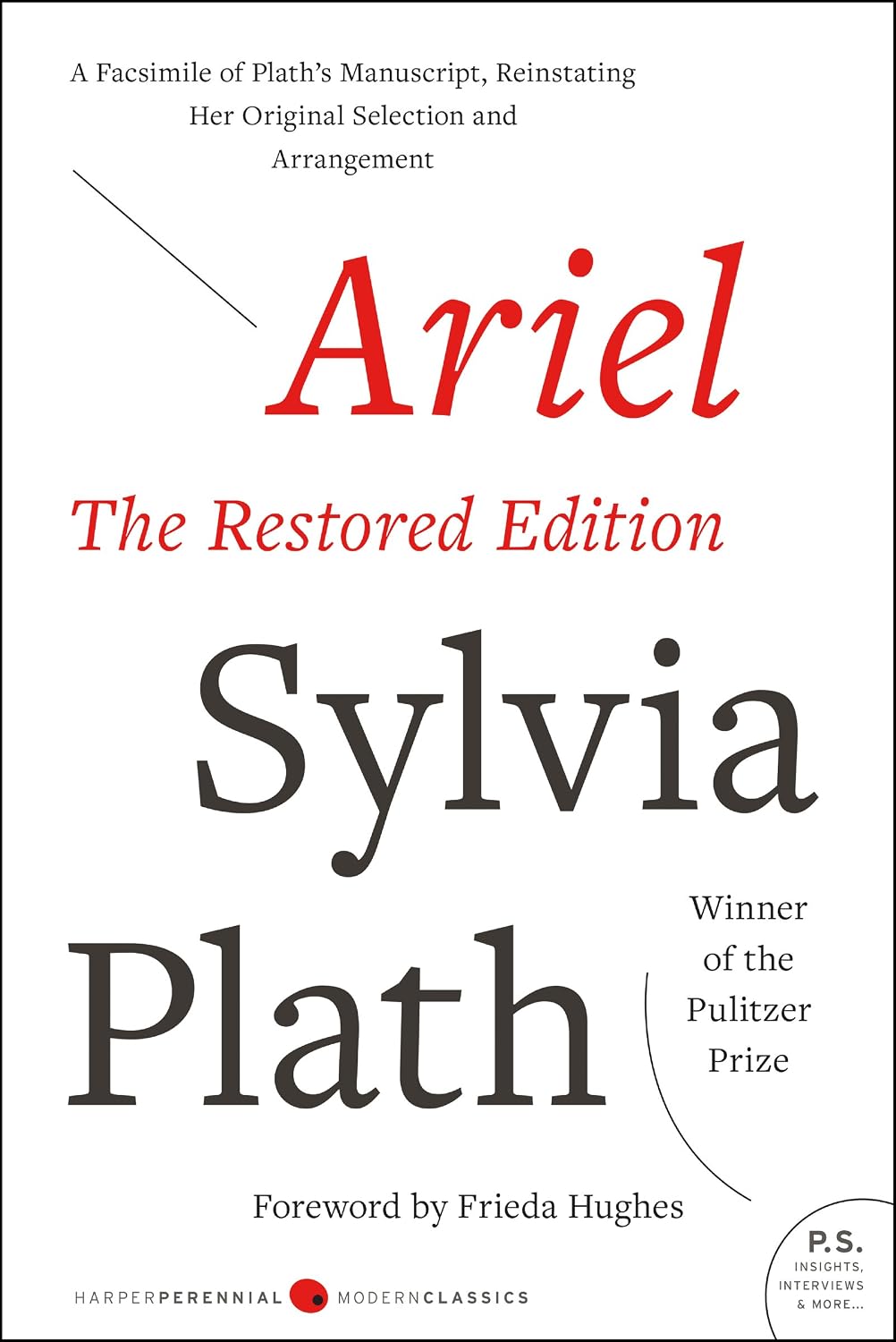 Ingram 9780060732608 Paperback Ariel: The Restored Edition