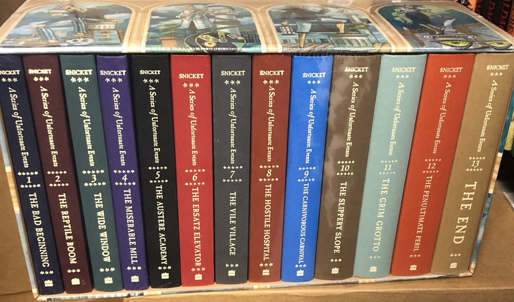 A Series of Unfortunate Events Box: The Complete Wreck (Book 1-13)