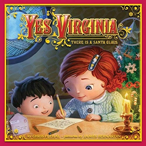 Marissa's Books & Gifts, LLC 9780062001733 Yes, Virginia: There is a Santa Claus