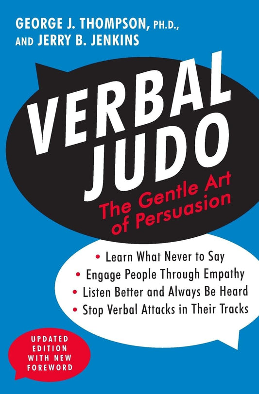 Marissa's Books & Gifts 9780062107701 Paperback Verbal Judo, Second Edition: The Gentle Art of Persuasion