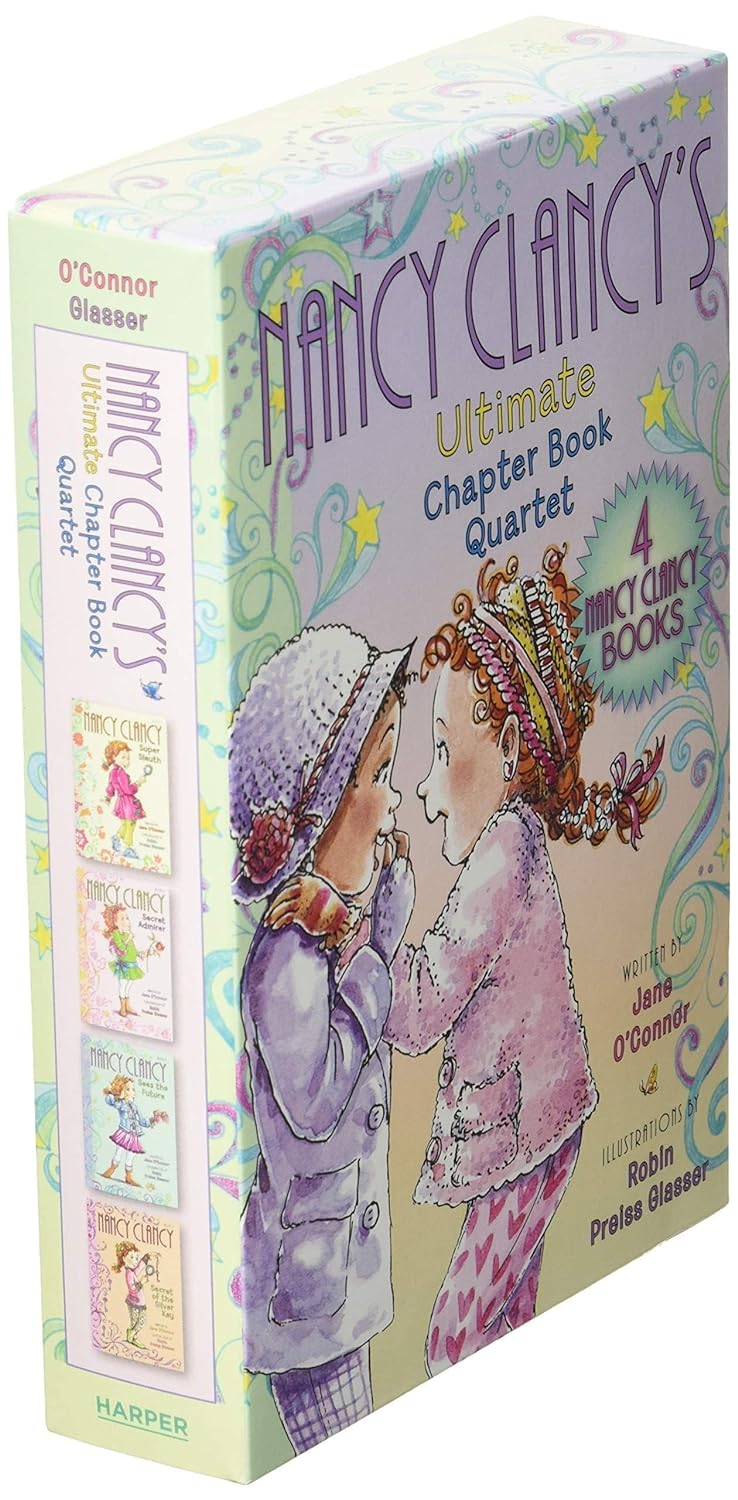 Marissa's Books & Gifts, LLC 9780062422736 Fancy Nancy: Nancy Clancy's Ultimate Chapter Book Quartet (Books 1-4)