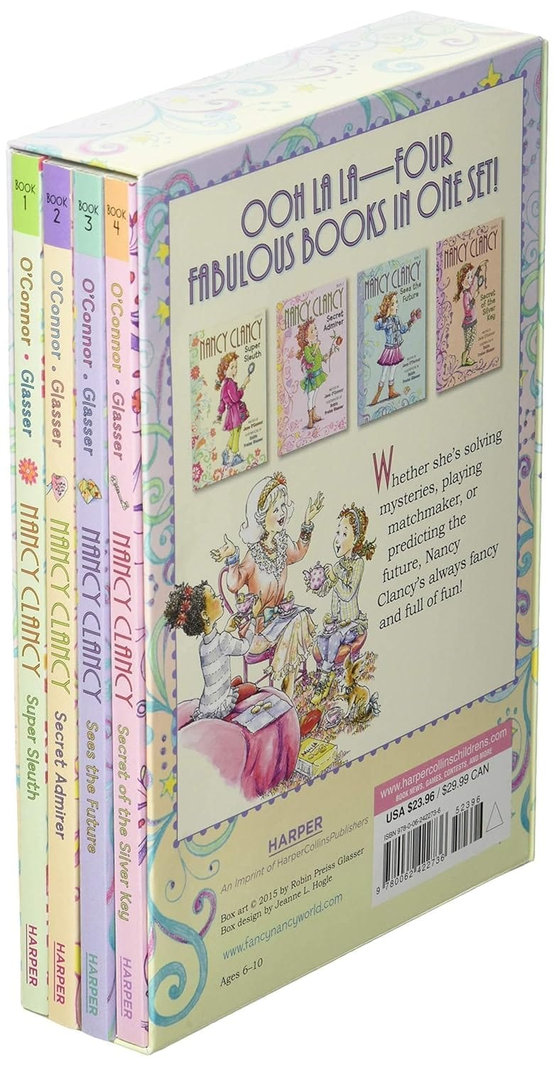 Marissa's Books & Gifts, LLC 9780062422736 Fancy Nancy: Nancy Clancy's Ultimate Chapter Book Quartet (Books 1-4)