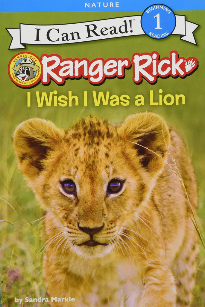Marissa's Books & Gifts, LLC 9780062432056 Ranger Rick I Wish I was a Lion: I Can Read! Level 1