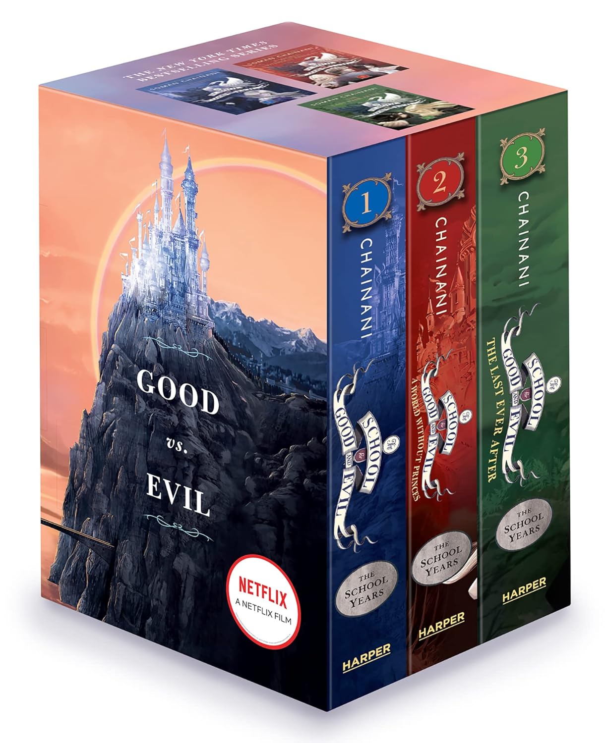 Marissa's Books & Gifts, LLC 9780062456243 Paperback The School for Good and Evil Series 3-Book Paperback Box Set (Books 1-3)