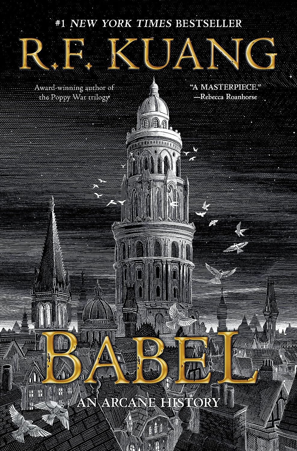 Marissa's Books & Gifts, LLC 9780063021426 Hardcover Babel: Or the Necessity of Violence: An Arcane History of the Oxford Translators' Revolution