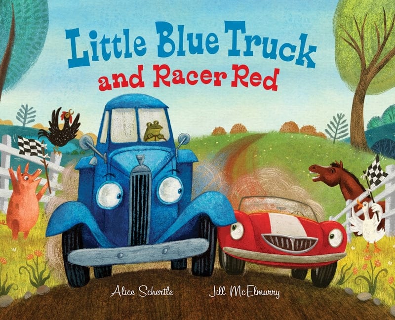 Alice Schertle 9780063387843 Little Blue Truck and Racer Red