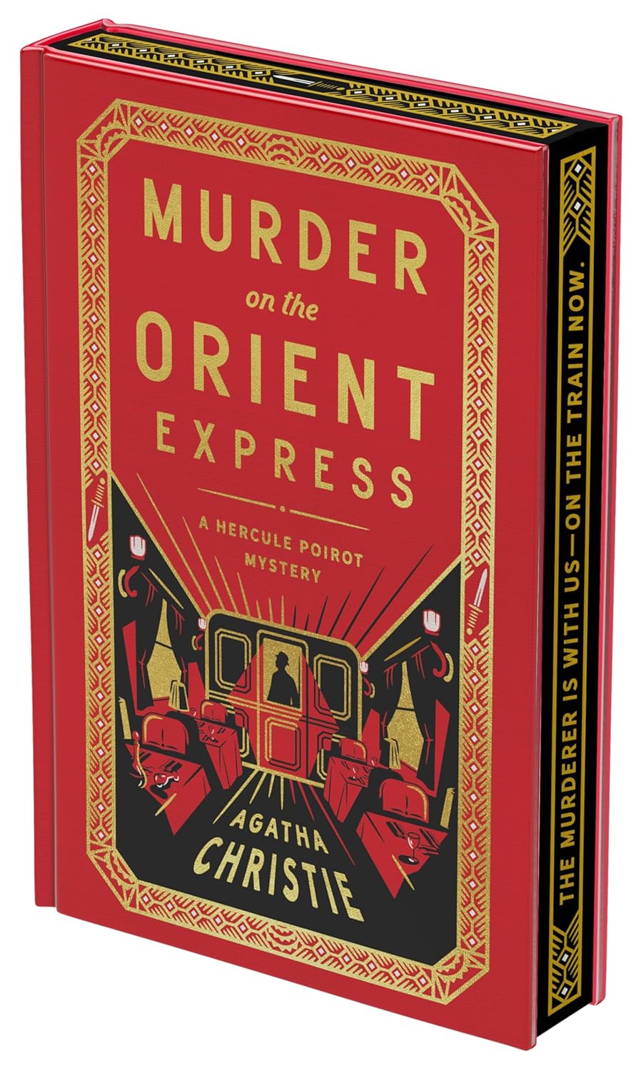 Marissa's Books & Gifts 9780063442016 Hardcover Deluxe Edition Murder on the Orient Express Deluxe Collector's Edition (A Hercule Poirot Mystery)