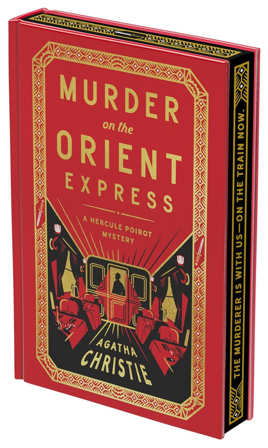 Marissa's Books & Gifts 9780063442016 Hardcover Deluxe Edition Murder on the Orient Express Deluxe Collector's Edition (A Hercule Poirot Mystery)