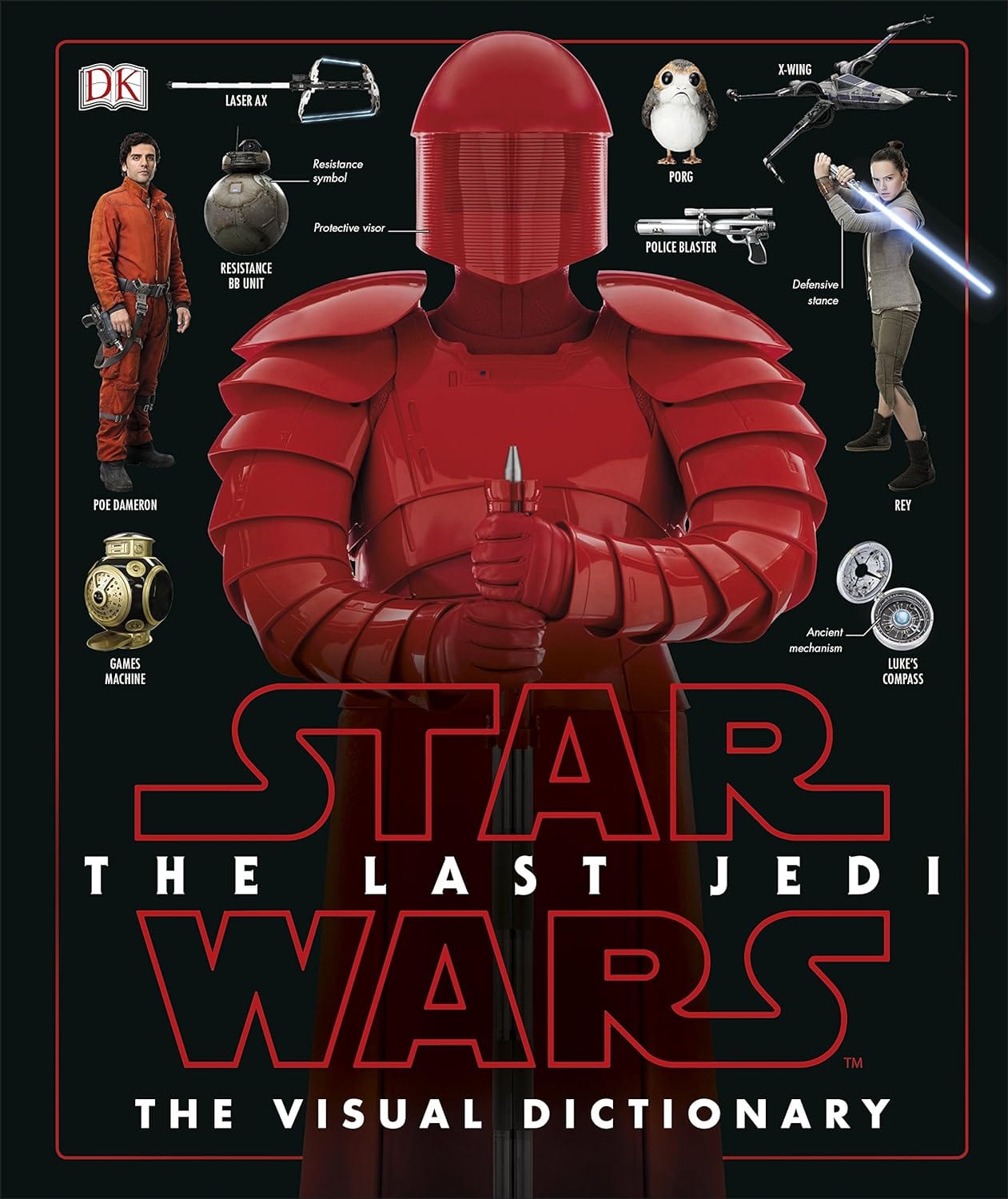 Marissa's Books & Gifts, LLC 9780241281093 Star Wars the Last Jedi: Visual Dictionary