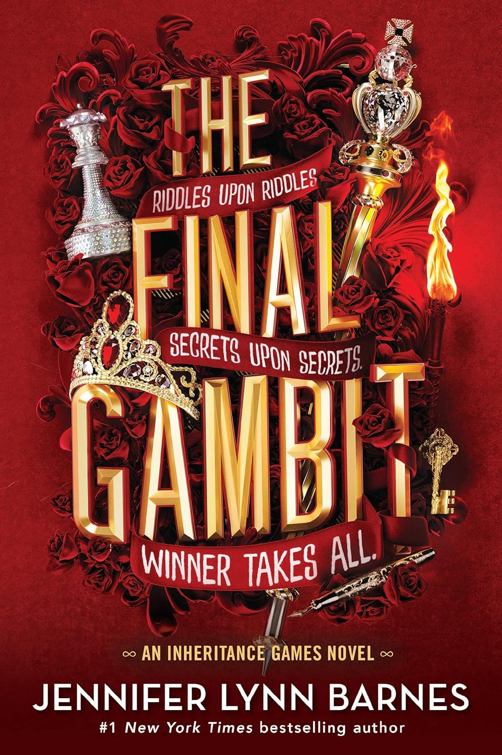 Marissa's Books & Gifts, LLC 9780316370950 Hardcover The Final Gambit: The Inheritance Games (Book 3)