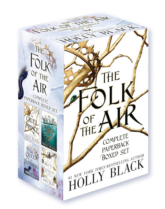 Marissa's Books & Gifts 9780316582087 Paperback Box Set The Folk of the Air Complete 4-Book Paperback Box Set