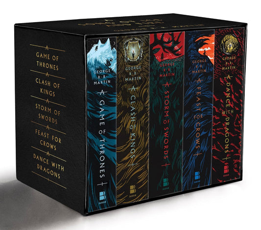 Marissa's Books & Gifts, LLC 9780345535528 A Song of Ice and Fire Box Set (Books 1-5)