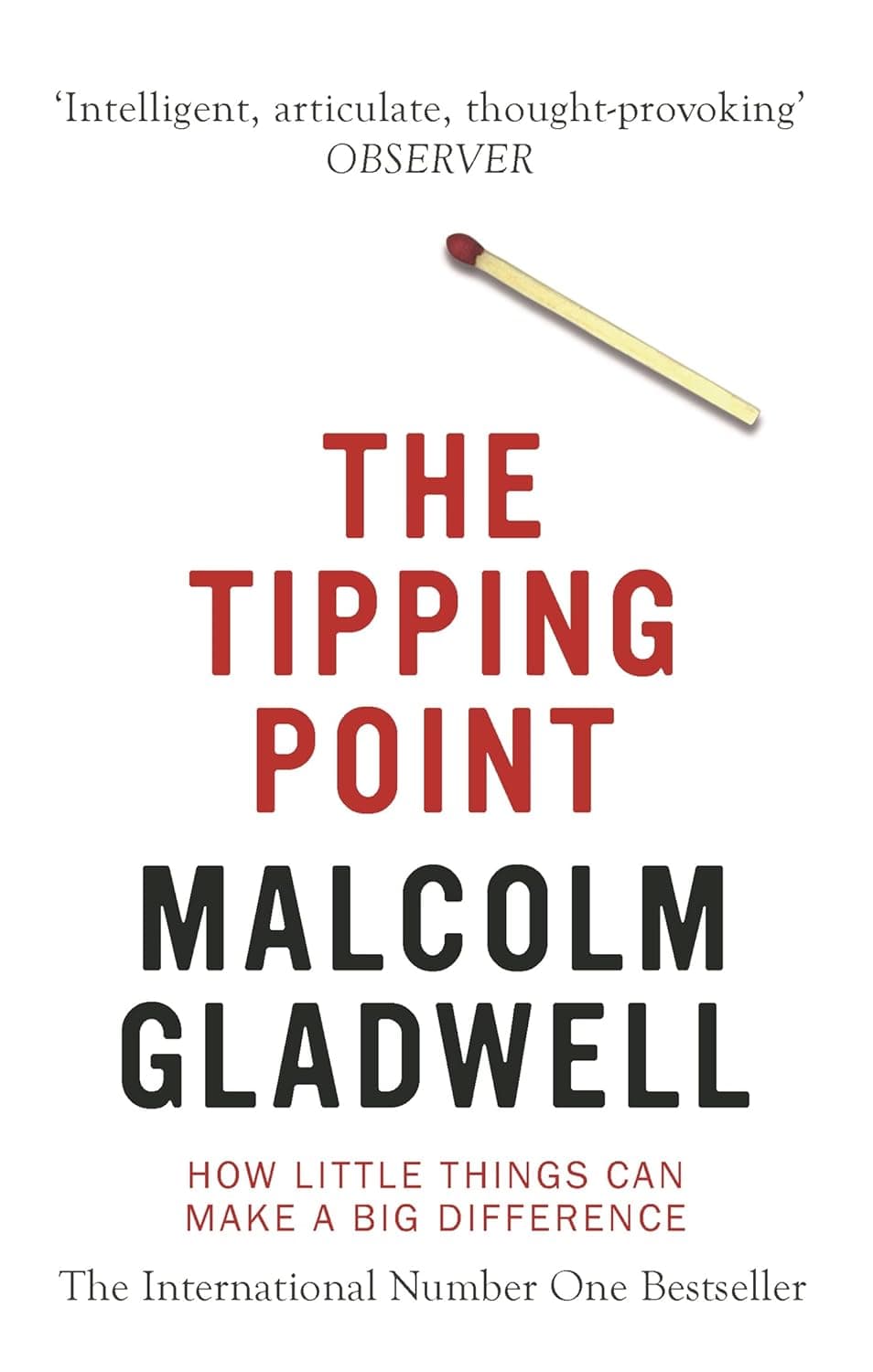 Marissa's Books & Gifts, LLC 9780349113463 The Tipping Point: How Little Things Can Make a Difference