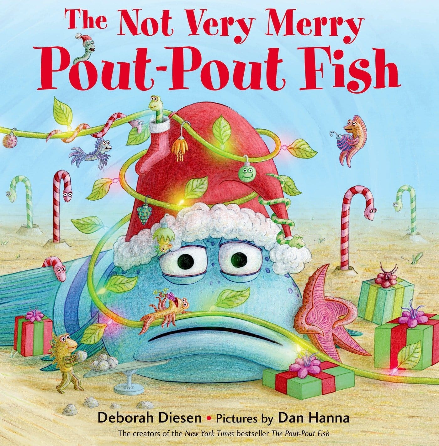 Marissa's Books & Gifts, LLC 9780374355494 The Not Very Merry Pout-pout Fish (a Pout-pout Fish Adventure)