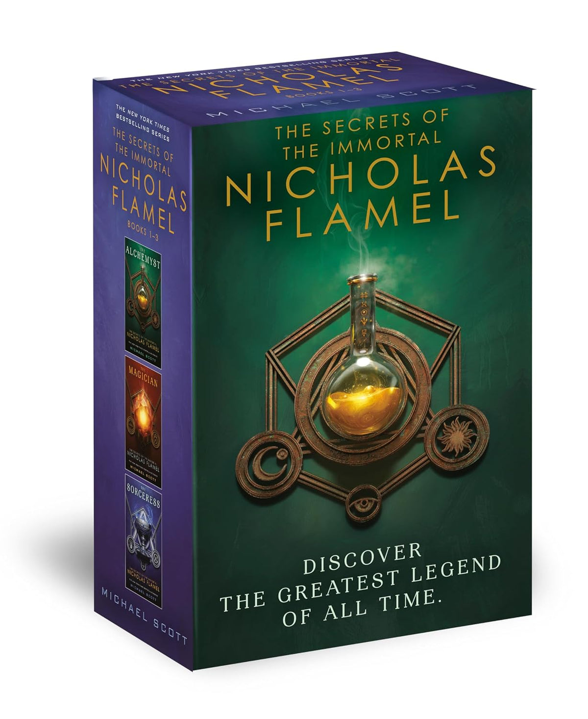 Marissa's Books & Gifts, LLC 9780375873119 The Secrets of the Immortal Nicholas Flamel Boxed Set: Books 1-3