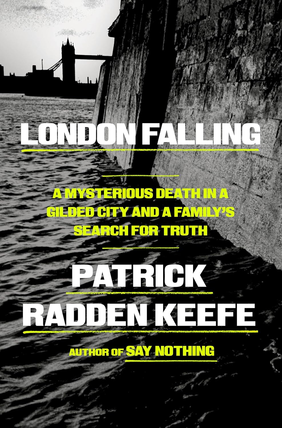 Marissa's Books & Gifts 9780385548533 Hardcover London Falling: A Mysterious Death in a Gilded City and a Family's Search for Truth