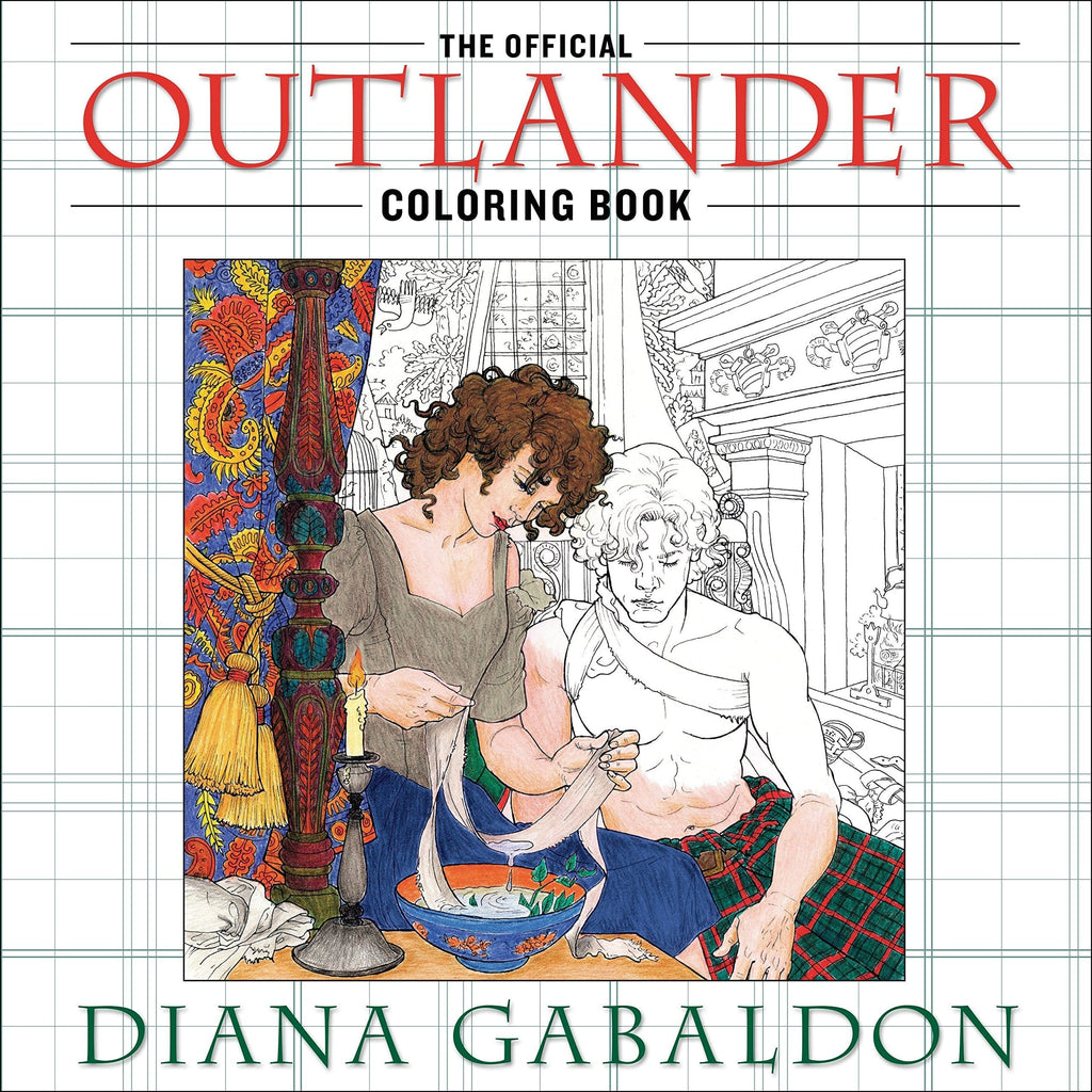 Marissa's Books & Gifts, LLC 9780399177538 The Official Outlander Coloring Book: An Adult Coloring Book