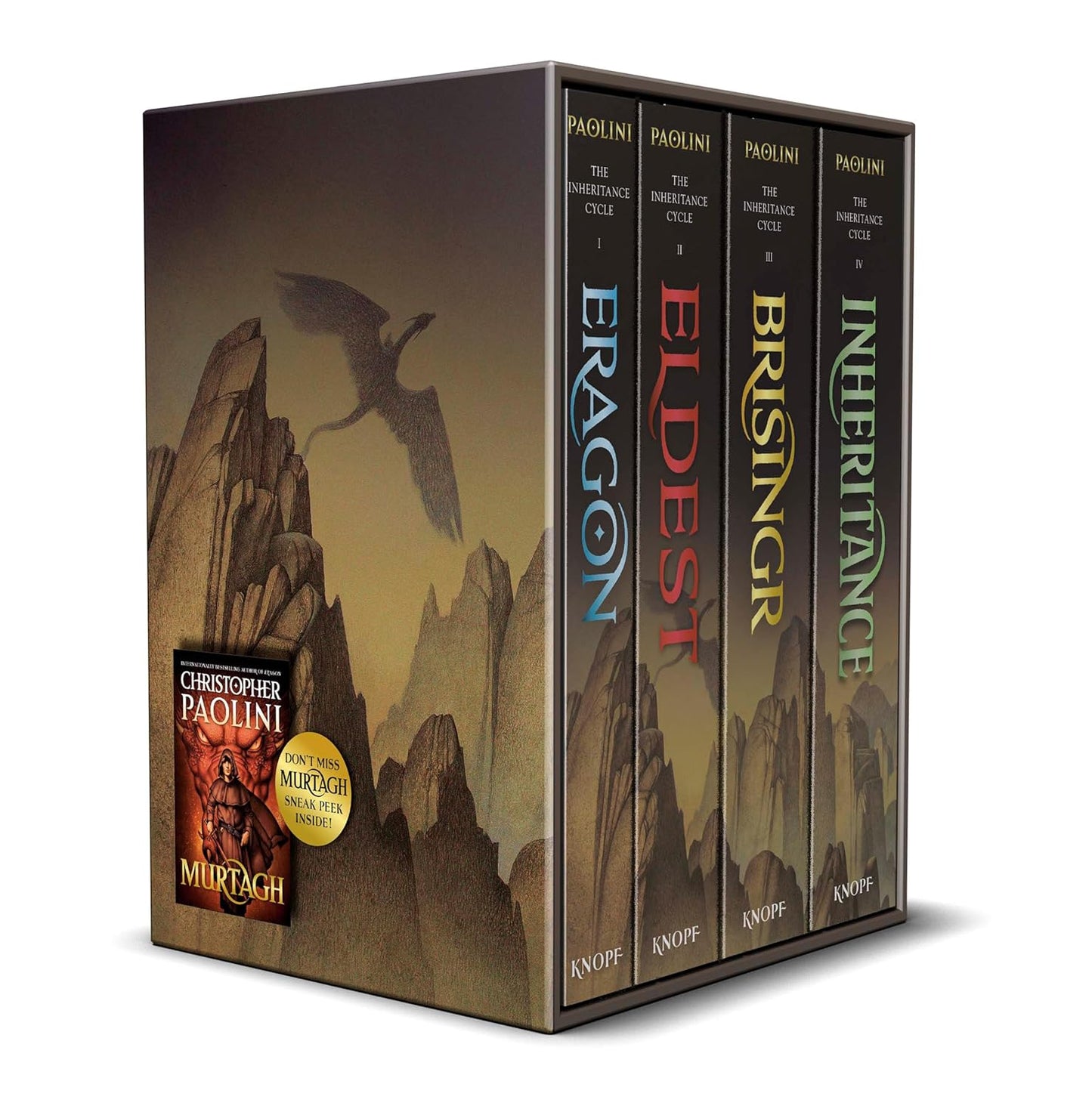 Marissa's Books & Gifts, LLC 9780449813225 Inheritance Cycle 4-Book Trade Paperback Boxed Set (Eragon, Eldest, Brisingr, Inheritance)