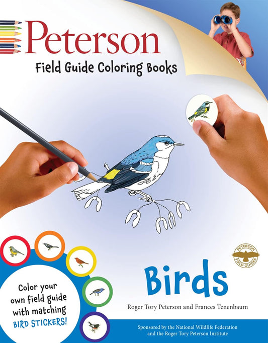 Marissa's Books & Gifts, LLC 9780544026926 Paperback Peterson Field Guide Coloring Books: Birds