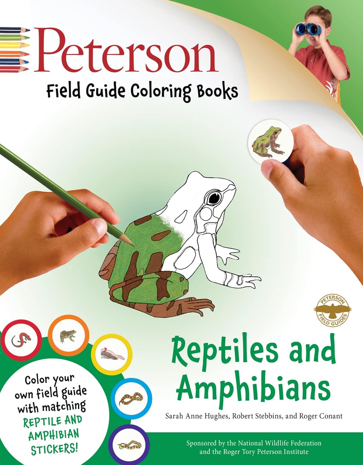 Marissa's Books & Gifts, LLC 9780544026957 Paperback Peterson Field Guide Coloring Books: Reptiles And Amphibians