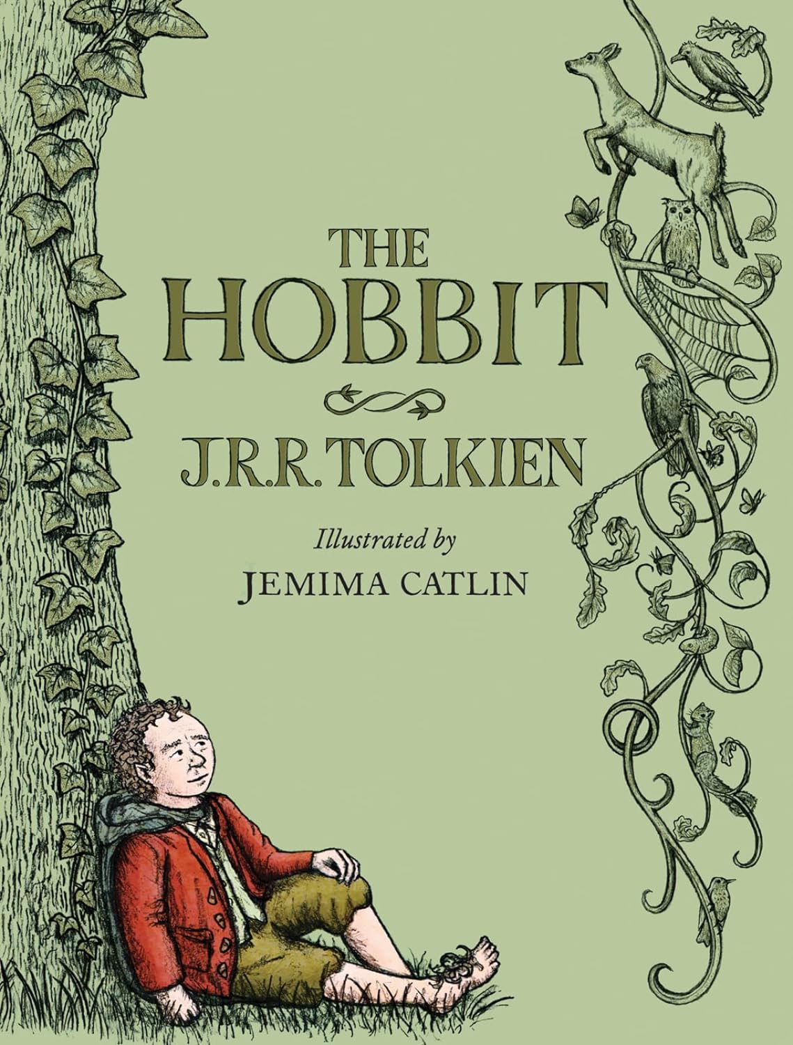Ingram 9780544174221 Hardcover The Hobbit Illustrated Edition: An Illustrated Edition of Tolkien's Classic Epic Fantasy Adventure
