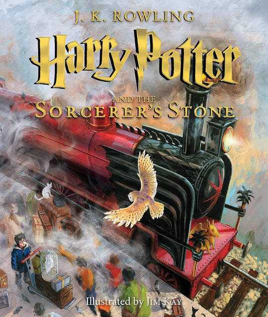 Marissa's Books & Gifts 9780545790352 Hardcover Harry Potter and the Sorcerer's Stone Illustrated Edition (Harry Potter, Book 1)