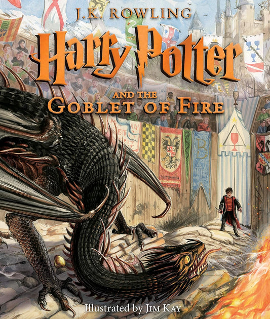 Marissa's Books & Gifts 9780545791427 Hardcover Harry Potter and the Goblet of Fire Illustrated Edition (Harry Potter, Book 4)