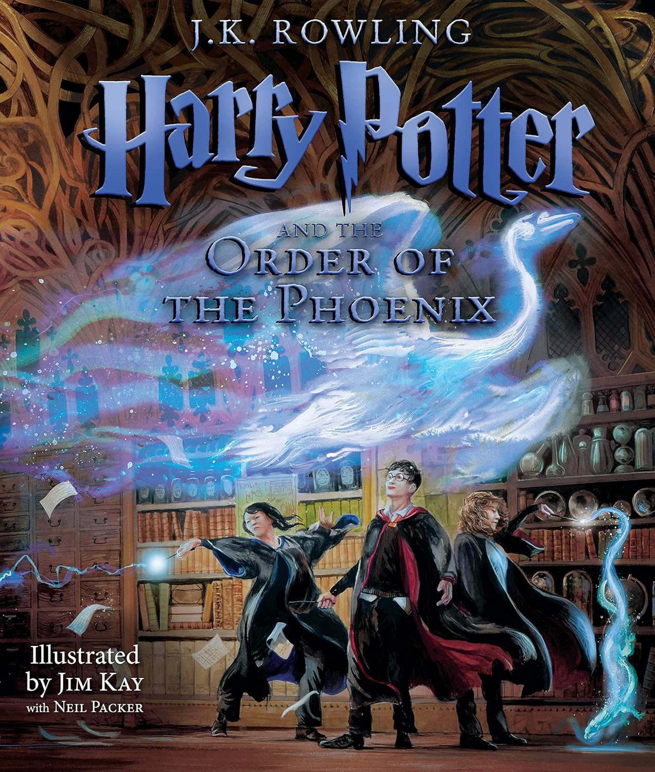Marissa's Books & Gifts 9780545791434 Hardcover Harry Potter and the Order of the Phoenix: The Illustrated Edition (Harry Potter, Book 5)