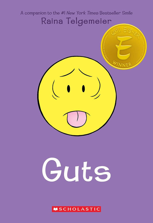 Marissa's Books & Gifts 9780545852500 Paperback Guts: A Graphic Novel