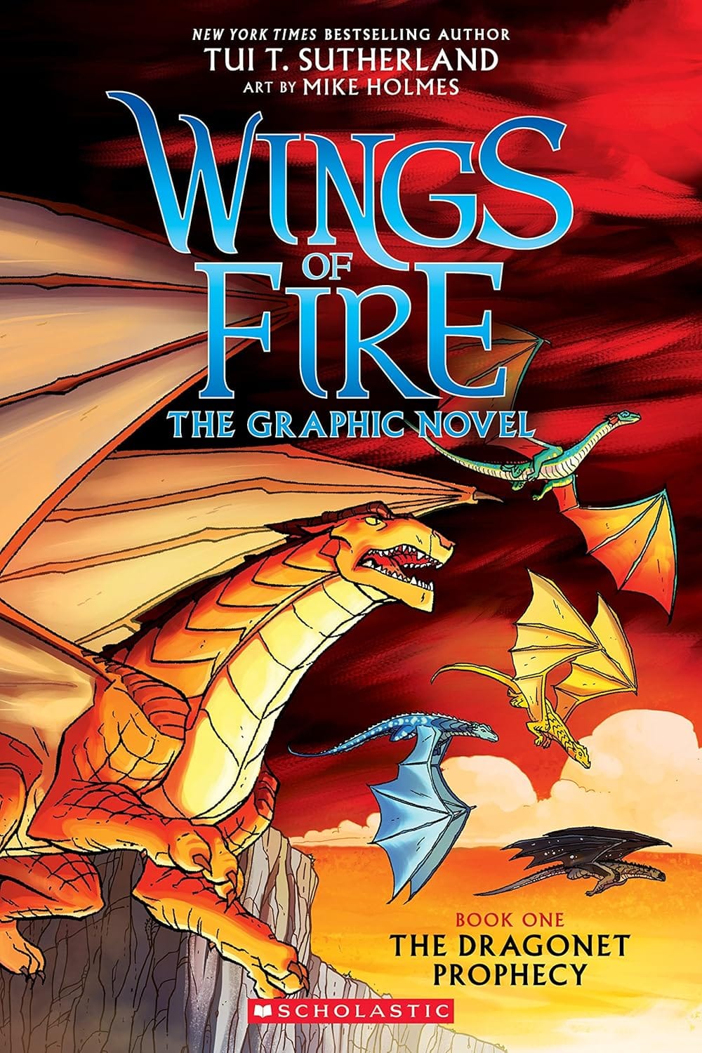 Marissa's Books & Gifts 9780545942157 Paperback The Dragonet Prophecy: The Graphic Novel (Wings of Fire, Book 1)