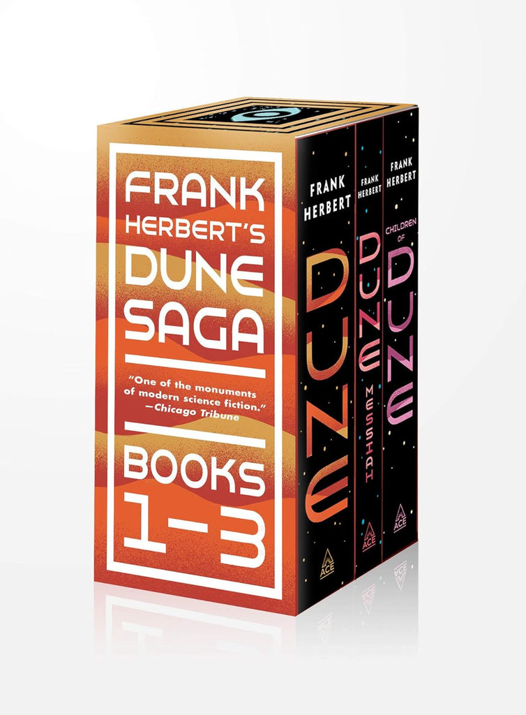 Marissa's Books & Gifts, LLC 9780593201893 Frank Herbert's Dune Saga 3-Book Boxed Set: Dune, Dune Messiah, and Children of Dune