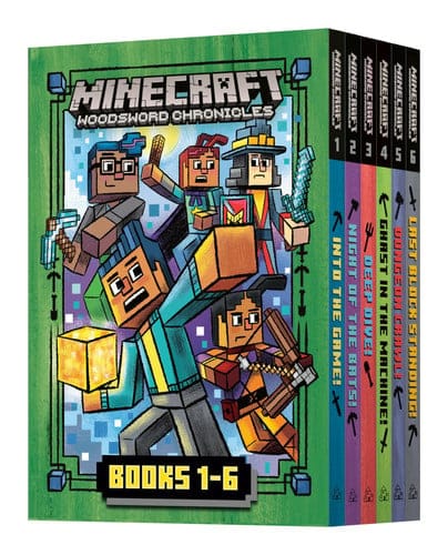 Ingram 9780593380833 Hardcover Minecraft Woodsword Chronicles: The Complete Series: Books 1-6 (Minecraft Woodsword Chronicles)