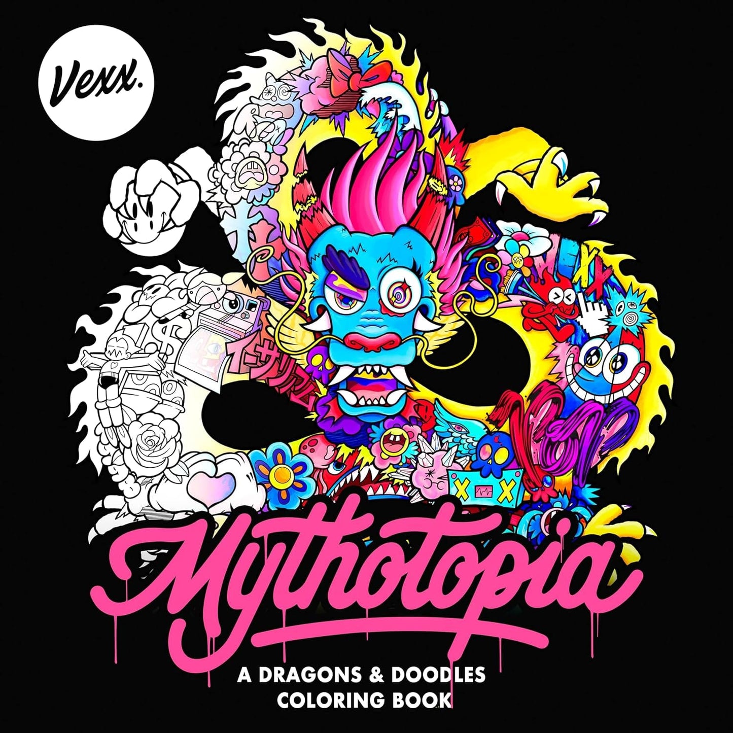 Marissa's Books & Gifts, LLC 9780593419564 Mythotopia: A Dragons and Doodles Coloring Book