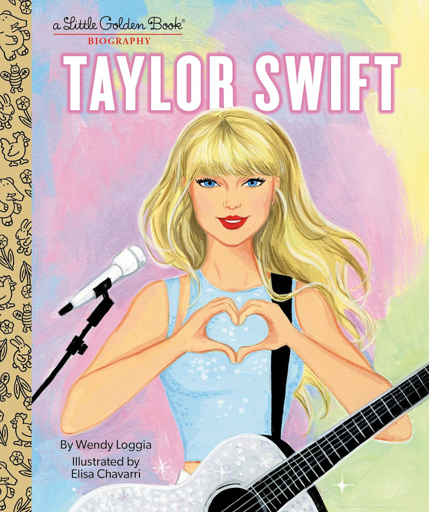 Marissa's Books & Gifts, LLC 9780593566718 Hardcover Taylor Swift: A Little Golden Book Biography