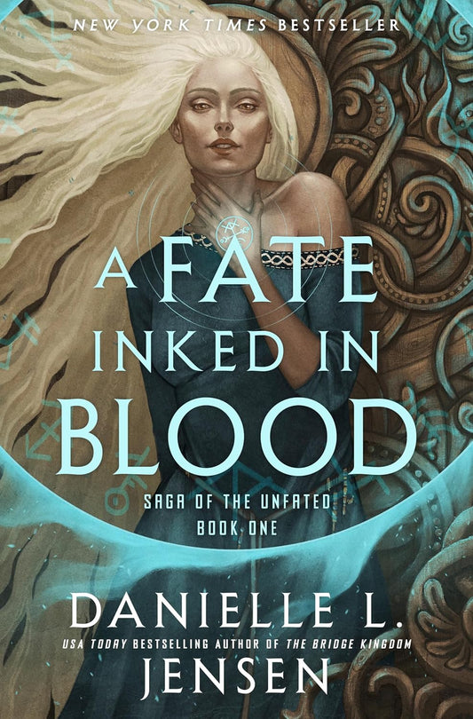 Marissa's Books & Gifts, LLC 9780593599839 Hardcover A Fate Inked in Blood (The Saga of the Unfated, Book 1)