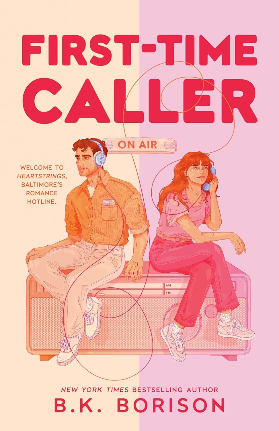 Marissa's Books & Gifts 9780593641194 Paperback First-Time Caller (Heartstrings, Book 1)