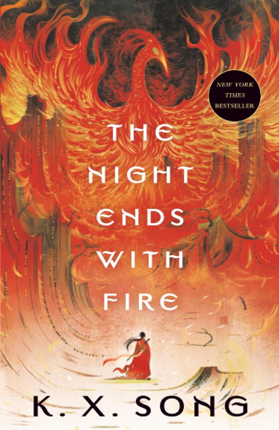 Marissa's Books & Gifts 9780593641538 Paperback The Night Ends with Fire (The Dragon Spirit, Book 1)