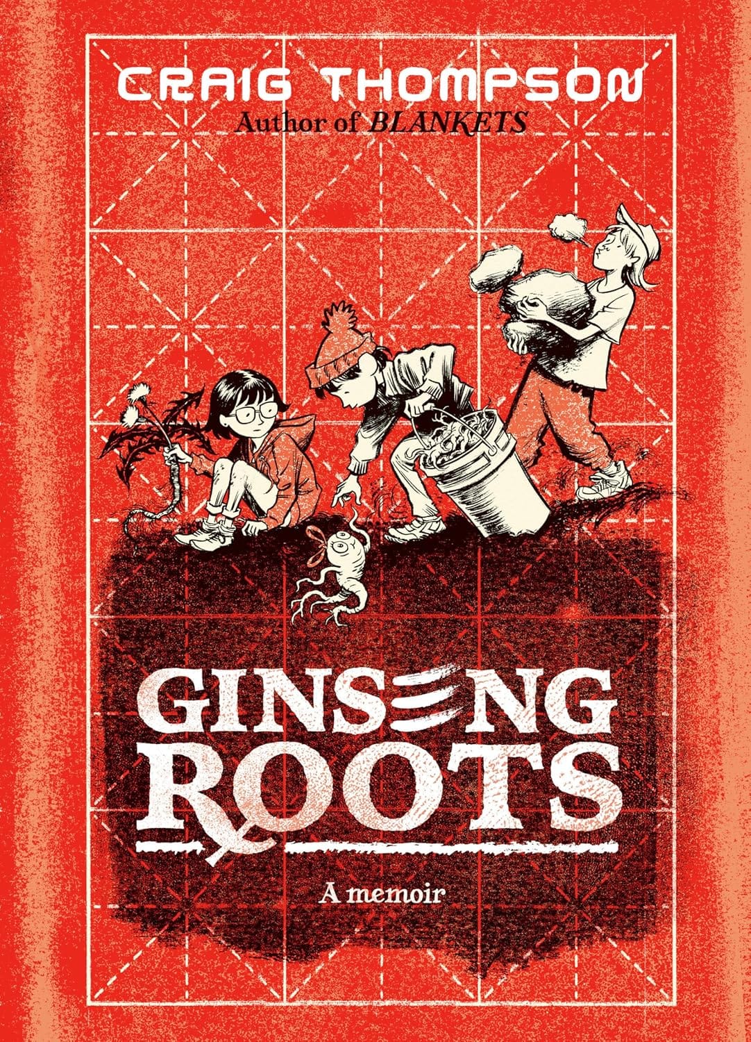Marissa's Books & Gifts 9780593700778 Hardcover Ginseng Roots: A Memoir