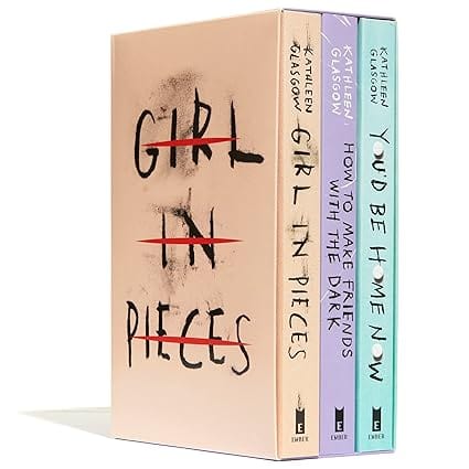 Marissa's Books & Gifts 9780593703588 Kathleen Glasgow Three-Book Boxed Set: Girl in Pieces; How to Make Friends with the Dark; You'd Be Home Now